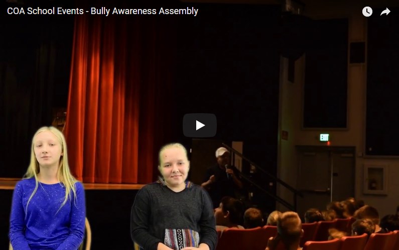 COA School Events - Bully Awareness Assembly
