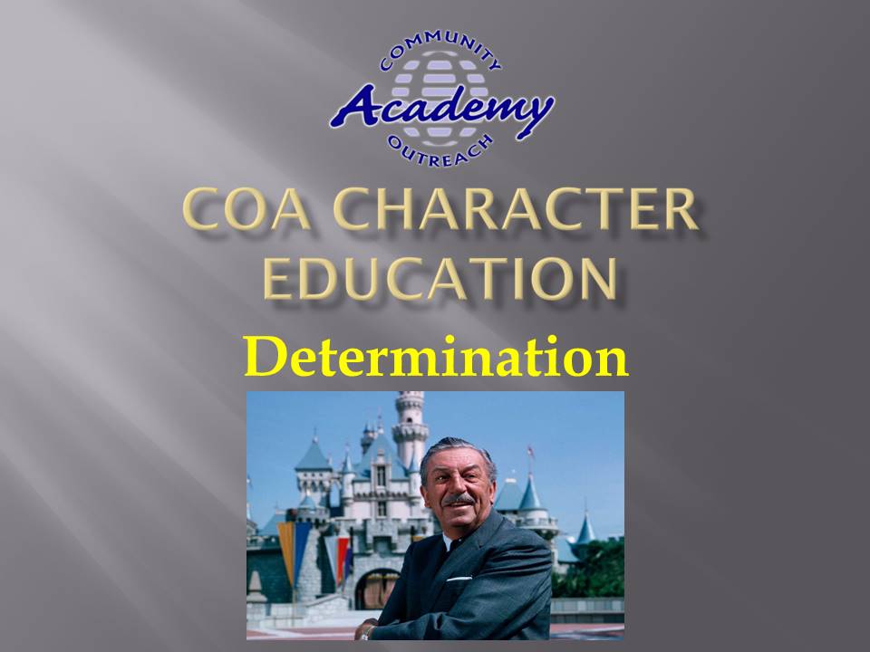 Character Education Assembly - Apr 2021 - Determination