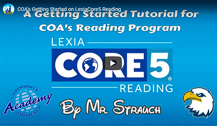 Getting Started on COA’s LexiaCore5 Reading