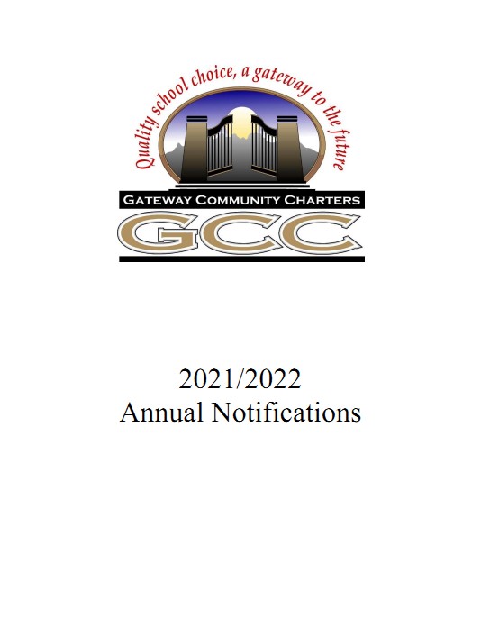 GCC 20210-22 Annual Notifications Final